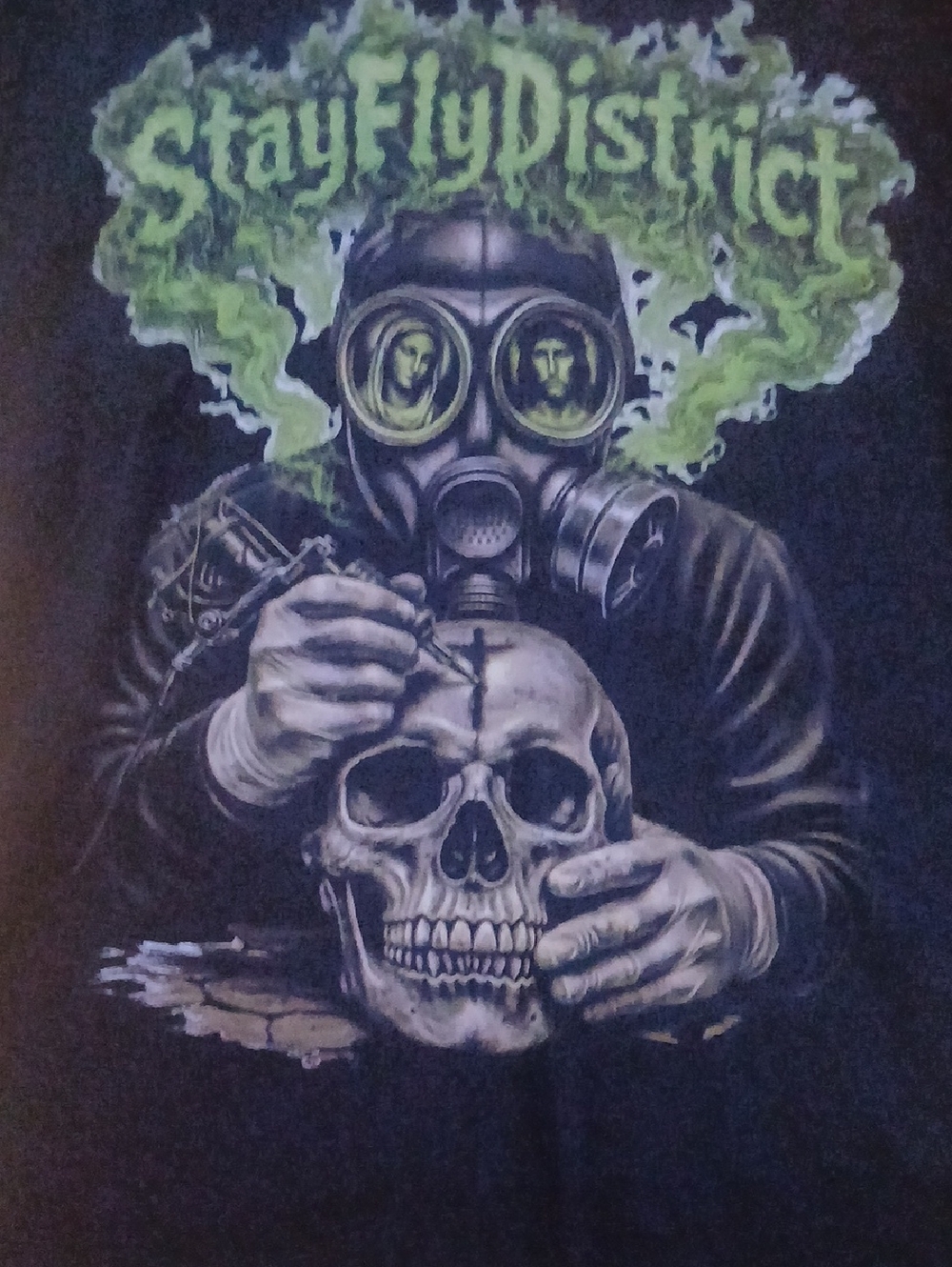 StayFlyDistrict Gas Mask Gospel Tee